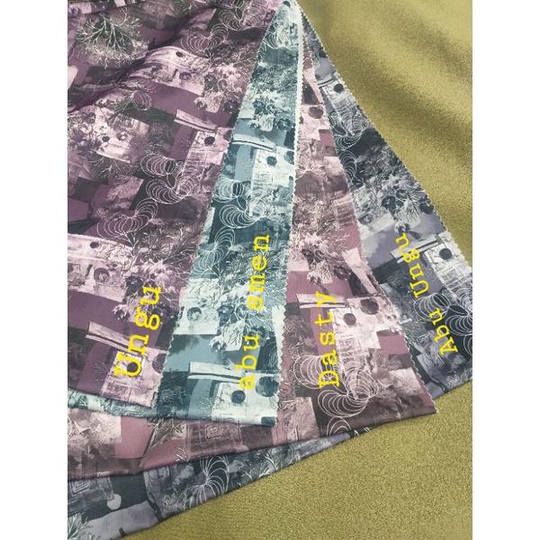 KAIN FIORE BELLISIMO ITALIAN SILK MOTIF RANTING