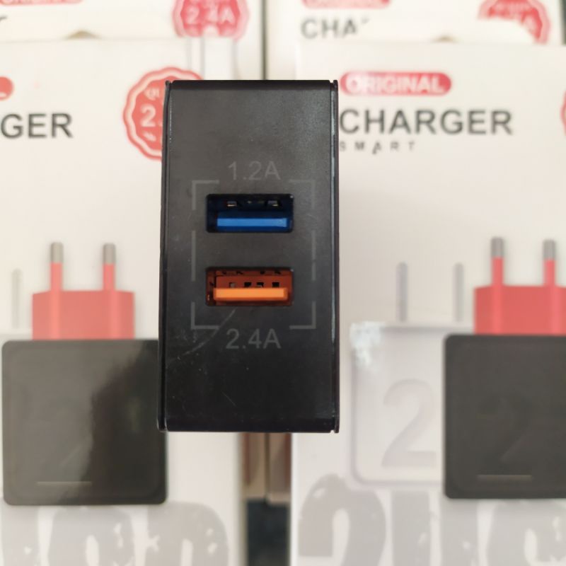 ADAPTOR CHARGER Smart 2USB-2.4A