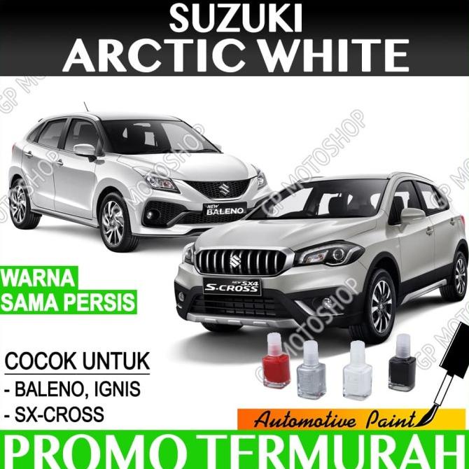 PENGHILANG BARET MOBIL CAT OLES SUZUKI ARCTIC WHITE MET PUTIH METALIK gpmot00 Diminati Banget