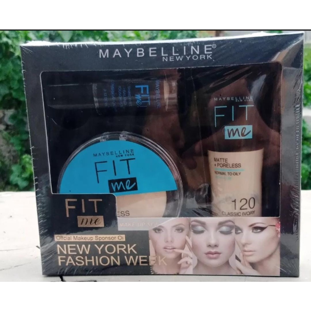 [ PER SET ] NEW MAYBELINE FIT ME 3 IN 1