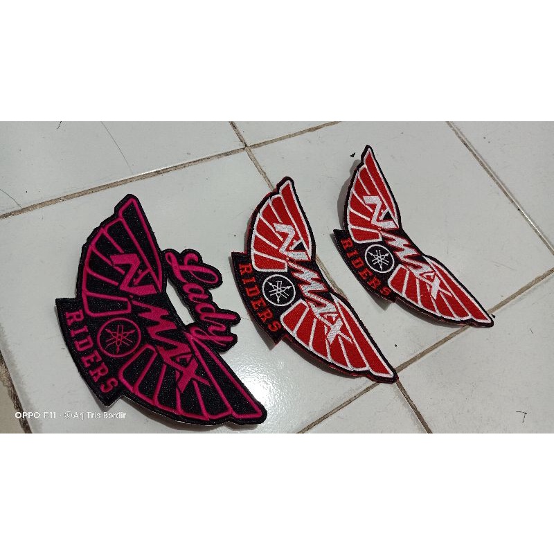 Logo NMAX Belakang jaket Besar