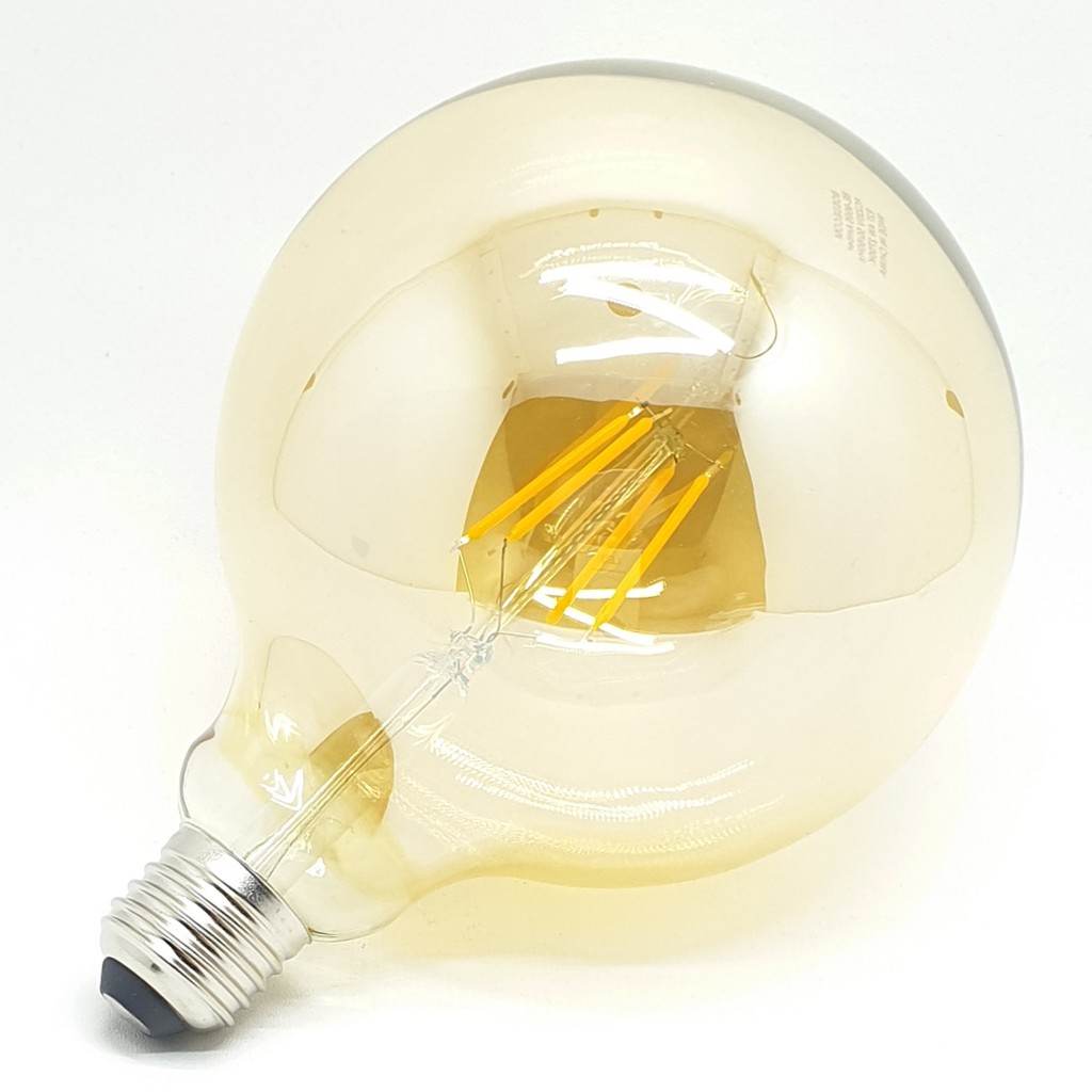 BSC BE-9005 4W E27 G125 2700K Kuning Amber Lampu Led Filamen Edison Cafe