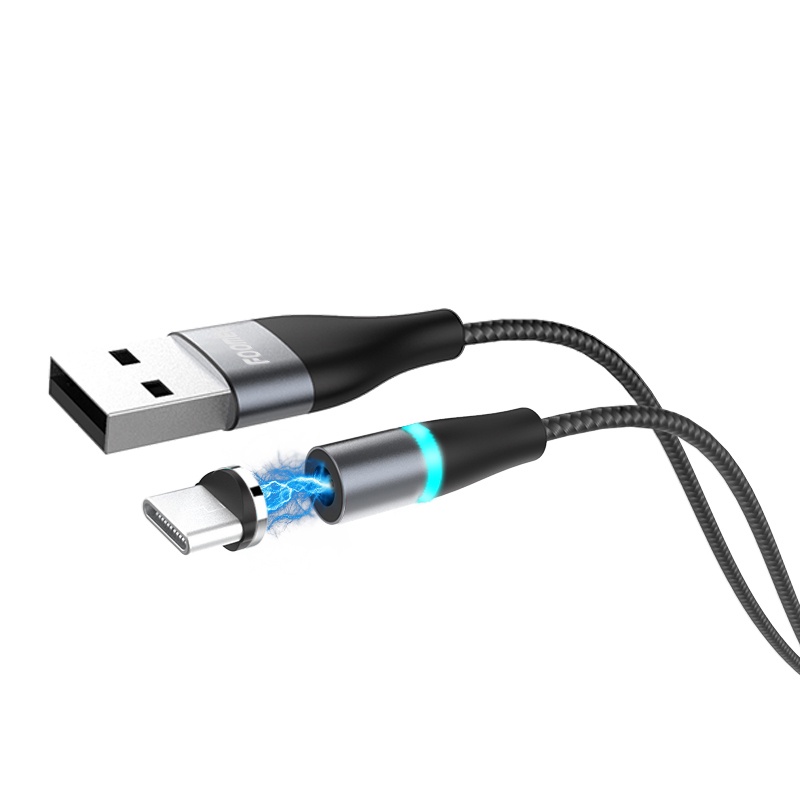 Kabel Magnetic Fast Charging Foomee DK12 Kabel Type C Fast Charging