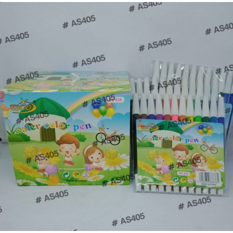 

Spidol Murah ESCO 12 Warna (12 set)