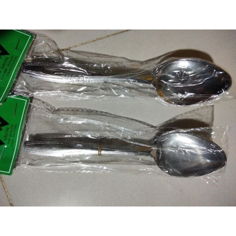 1 lusin sendok makan stainless / sendok stainless anti karat