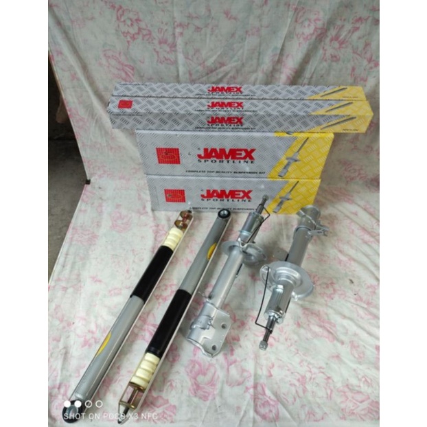 SHOCK BREAKER JAMEX MOBIL ERTIGA 2012-2017 DEPAN & BELAKANG
