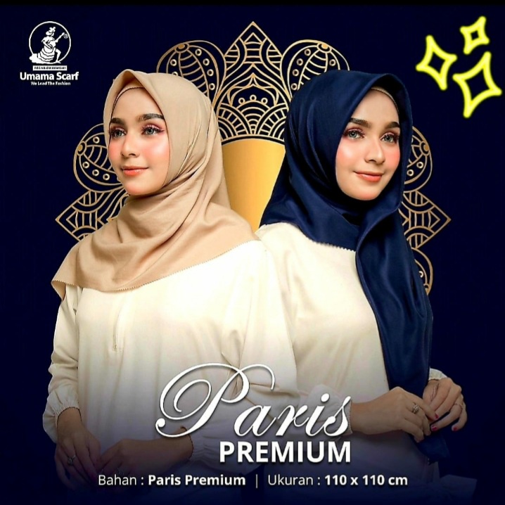 UMAMA - Jilbab Segi Empat Paris Premium Umama LC