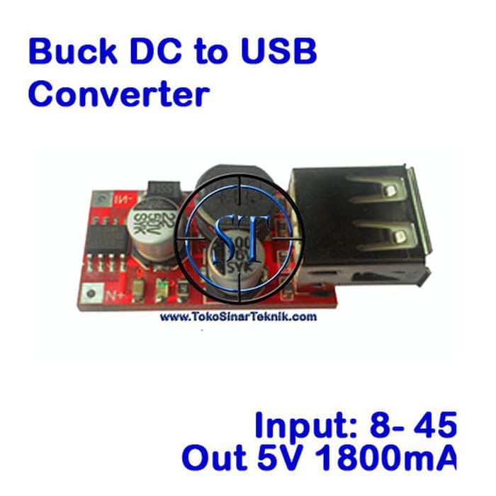 Kit Step Down Pengganti KIS3R33S DC-DC IN 5-36v Out 5v3A Module Penurun Tegangan Modul BB-15B