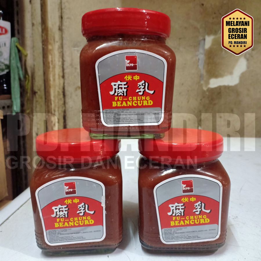 

FU CHUNG BEAN CURD 250 GR TAHU MERAH FERMENTASI