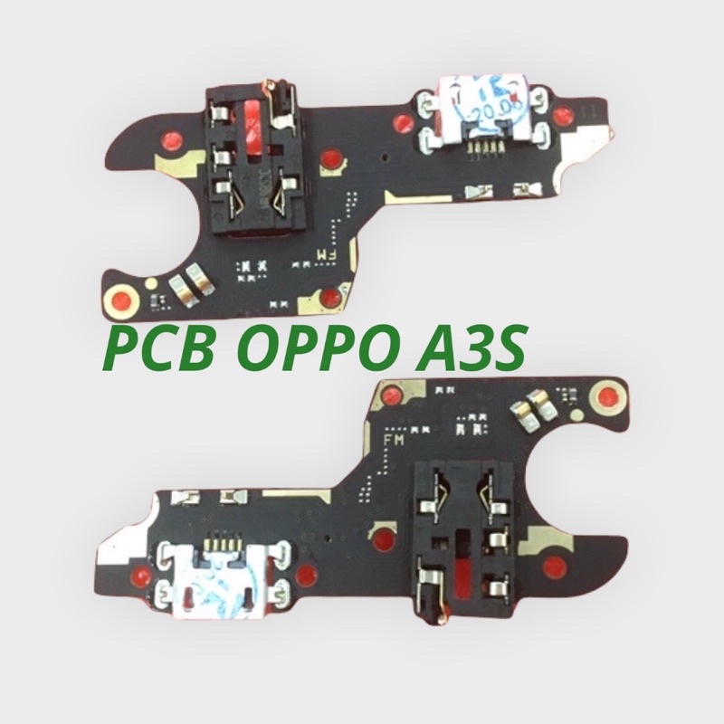 Flexible Charger PCB mic Oppo A3s Realme C1