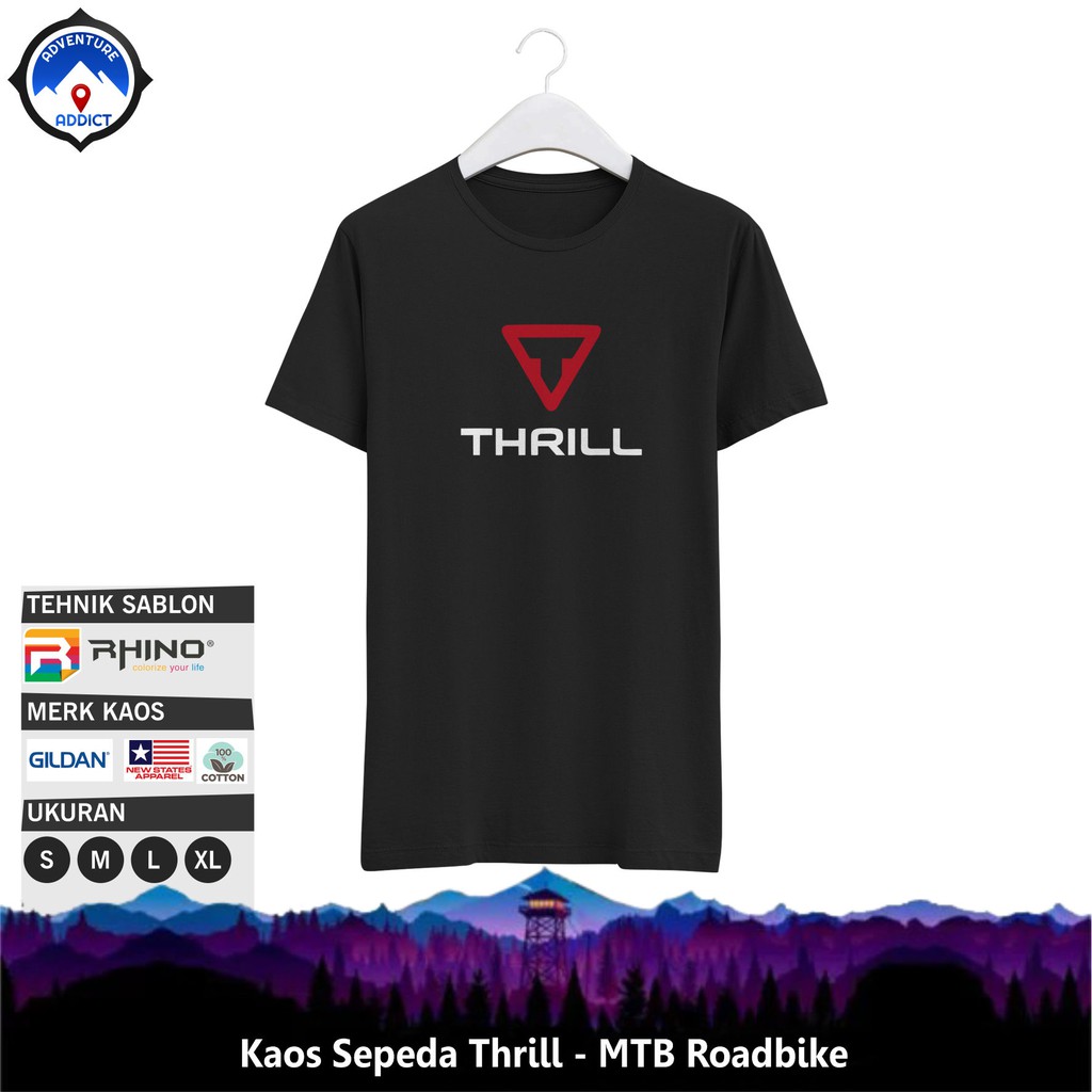 Kaos Sepeda Thrill - Kaos Gowes Roadbike MTB - Poliflex Rhinotech - AADC