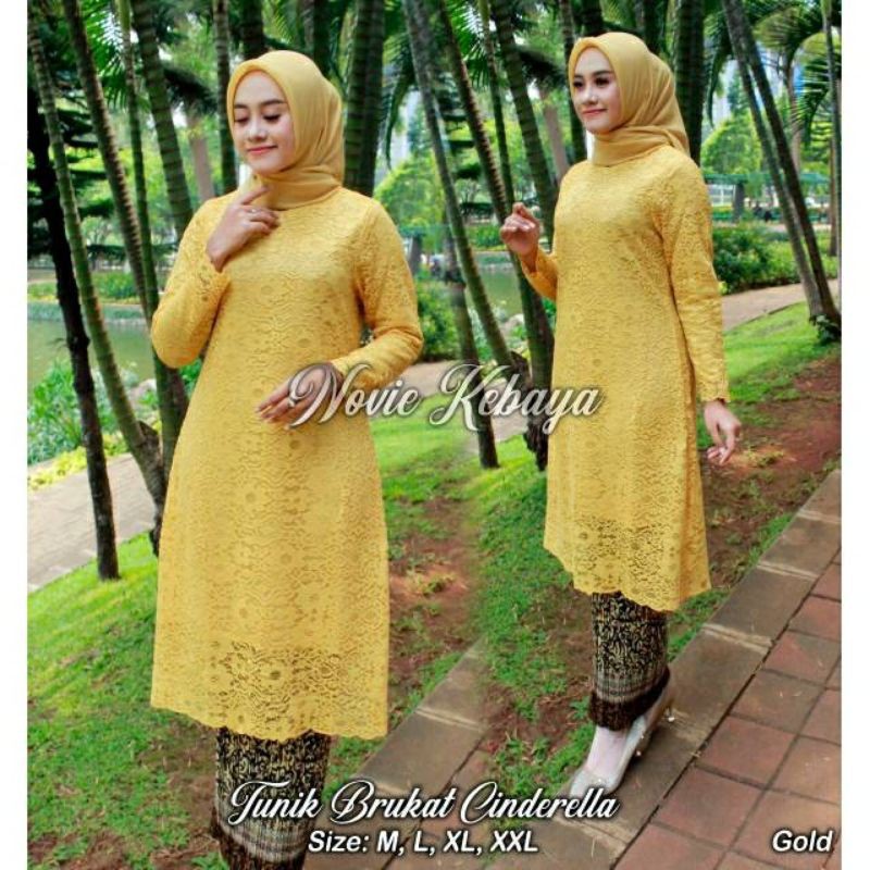 TUNIK KEBAYA BRUKAT / KEBAYA KURUNG MODERN