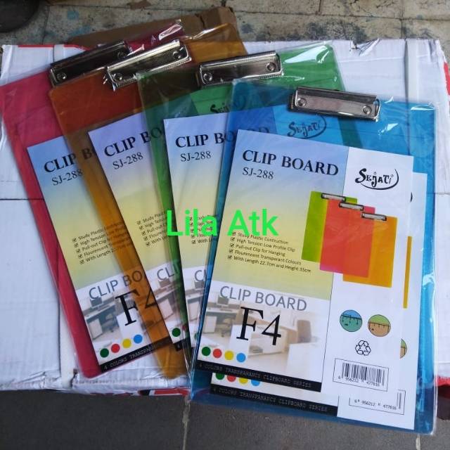 Papan Jalan /papan ujian/ clipboard  plastik