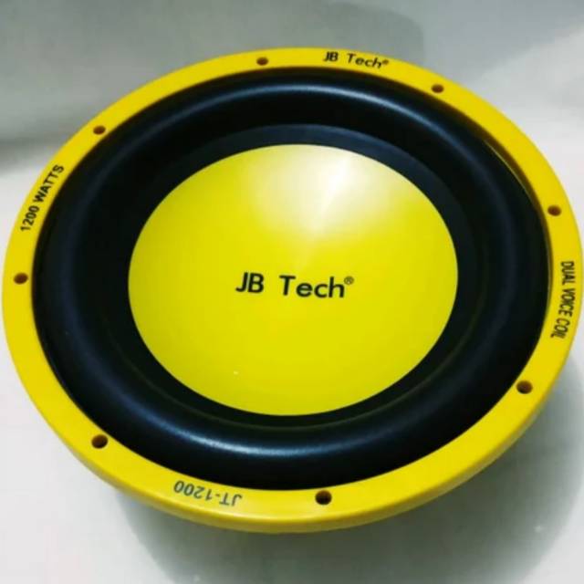 Subwoofer JB Tech JT 1200 - 12 inch Subwoofer Doble Coil Magnet Besar