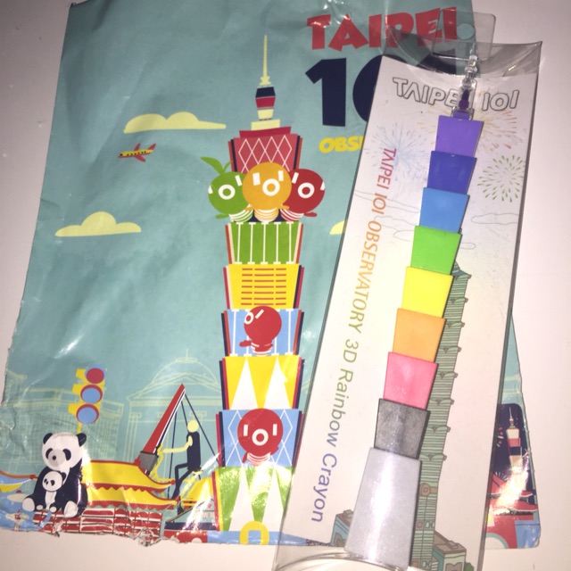 

Taipei 101 crayon