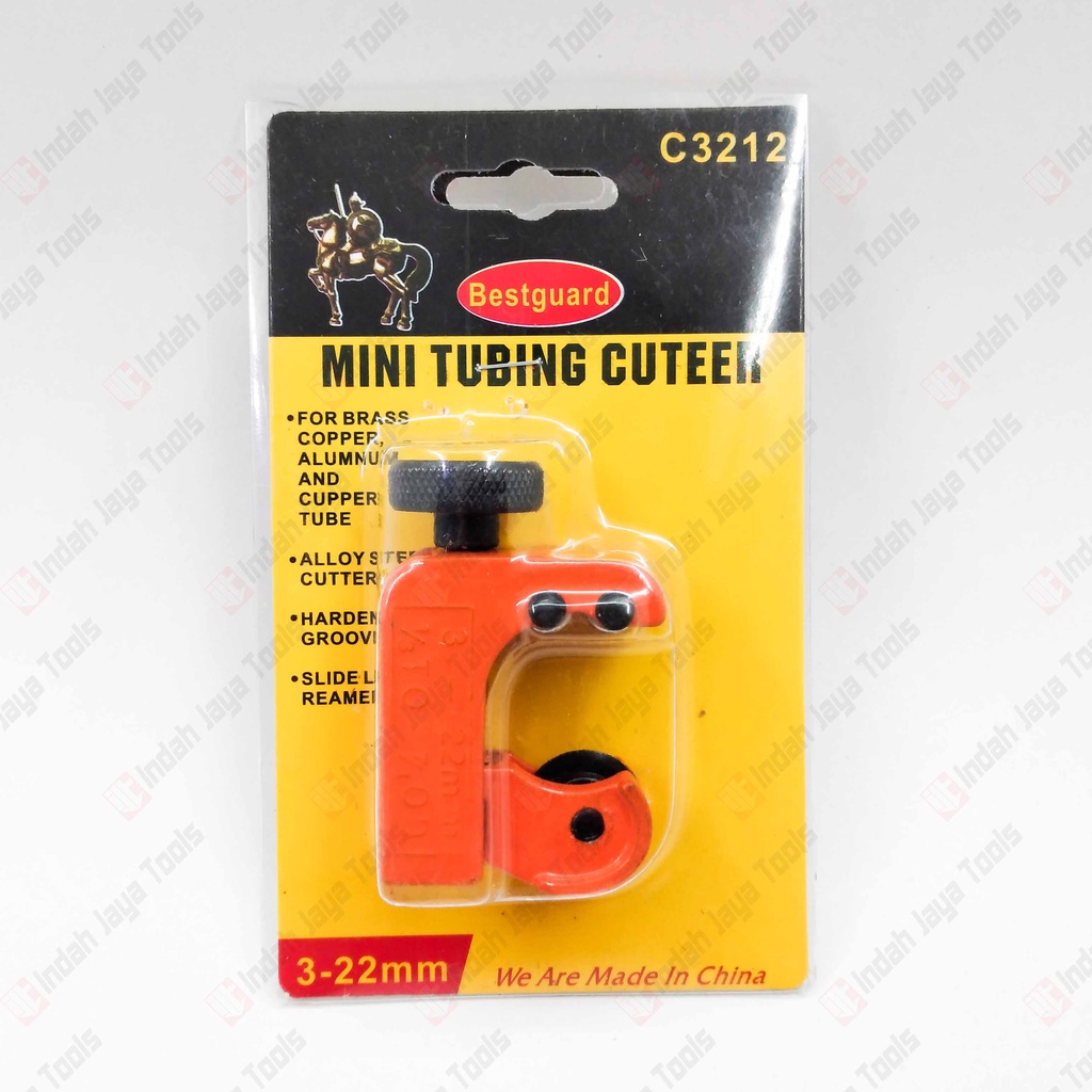 BESTGUARD C3212 Mini Tube Cutter 3-22 mm Alat Potong Pipa Tembaga Alumunium