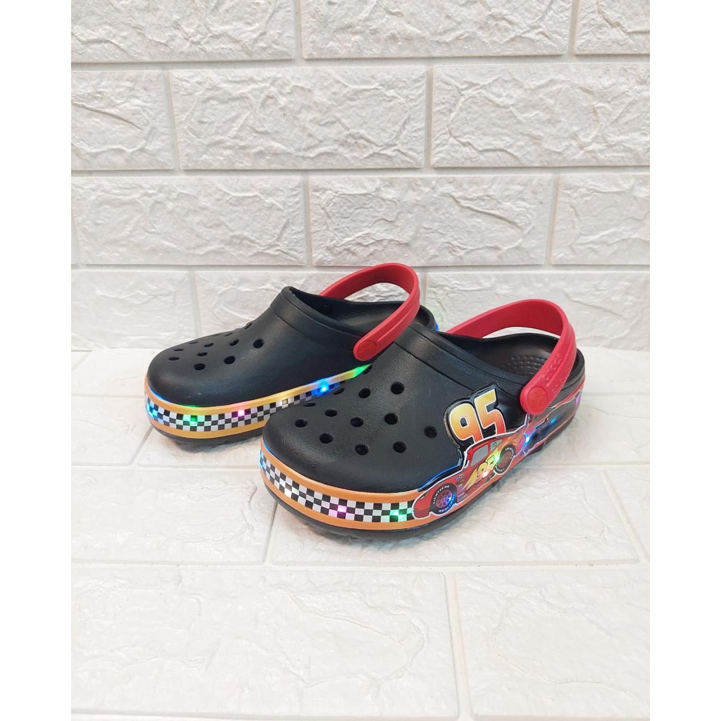 Crocs ANAK FUN LAB LED / Crocs Karakter / Crocs Anak / Sandal Anak / Sepatu Sandal Anak / Crocs KIDS