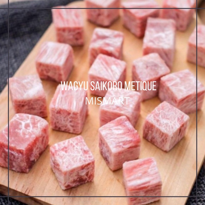 

WAGYU SAIKORO MELTIQUE BEEF CUBES DAGING SAPI KONRO 500gr