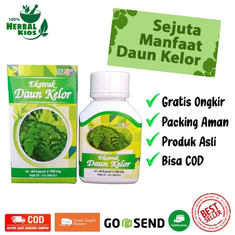 DAUN KELOR Kapsul Kelor Ekstrak TN57