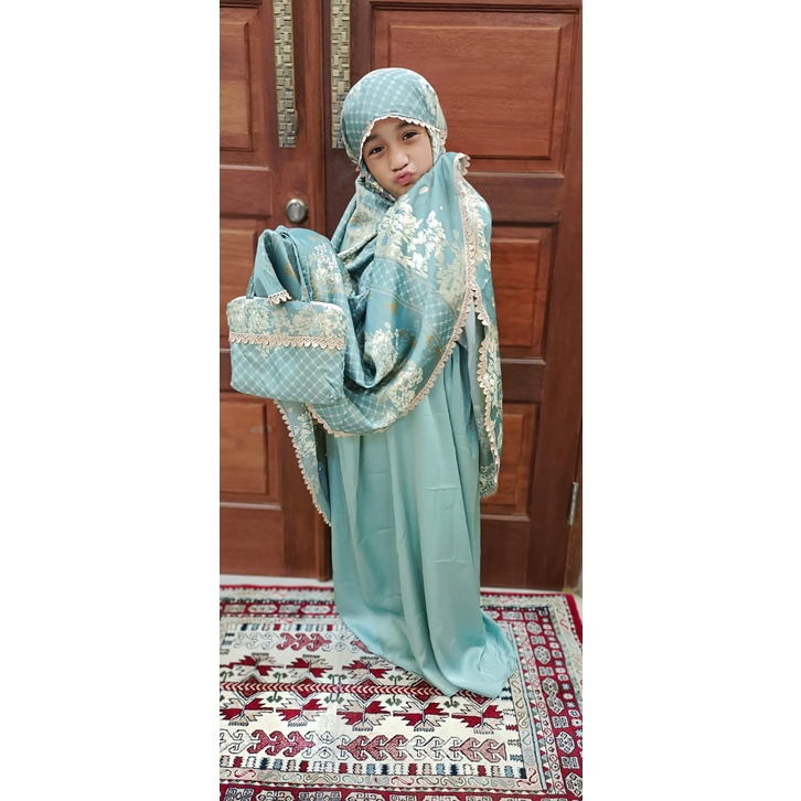 Mukena Armani Silk Anak Terbaru