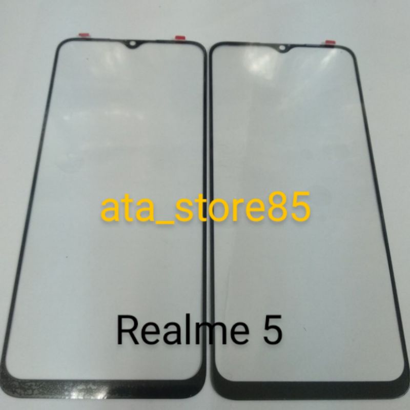 Kaca Depan TS TC Touchscreen Glass LCD Realme 5 | Realme5 Original