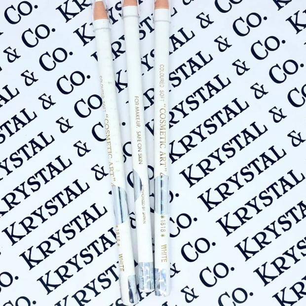 ۞ Pensil Benang Sulam Alis Putih PREMIUM ✲