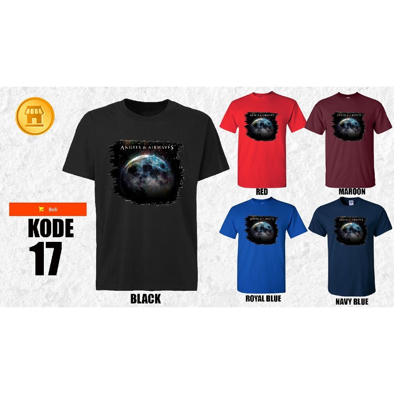 Baju Kaos T-shirt Angel AND Airwaves 17