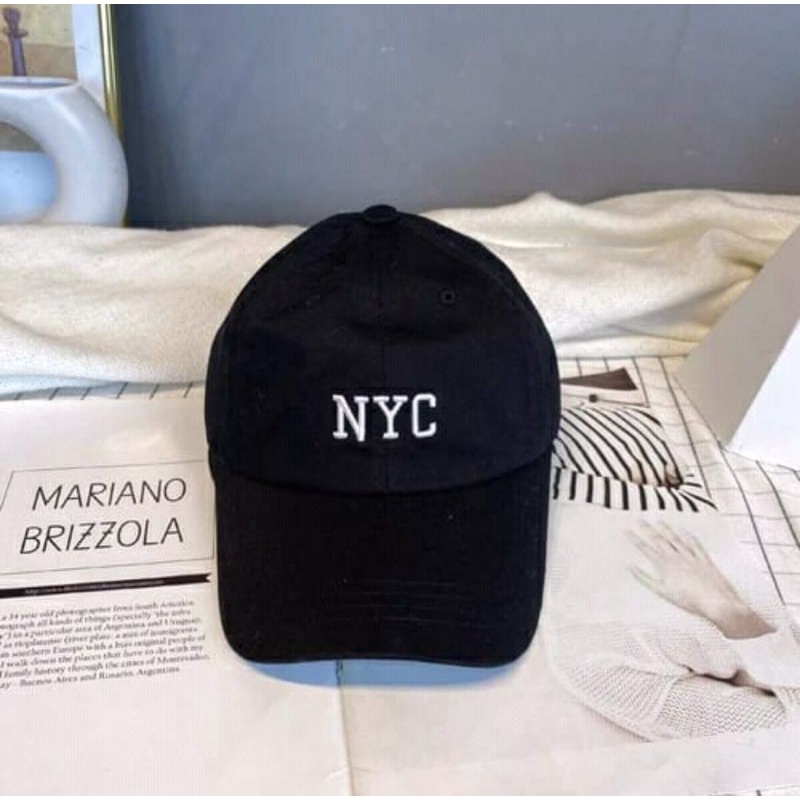 Topi Baseball Bordir NYC High Quality