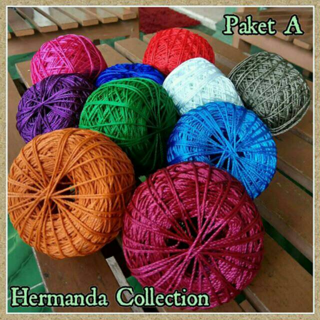 Paket Benang Rajut Nilon PP
