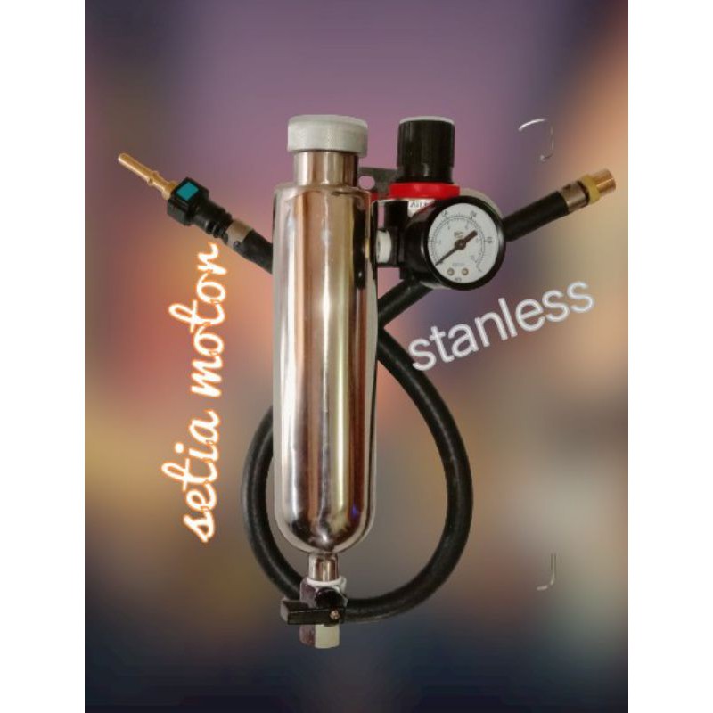 TABUNG INFUS INJECTOR INJEKSI bahan STANLESS bukan almunium