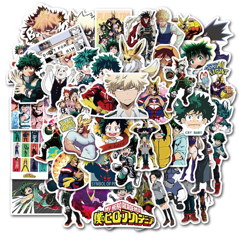 

[25 PCS] Sticker Anime Boku No Hero Academia