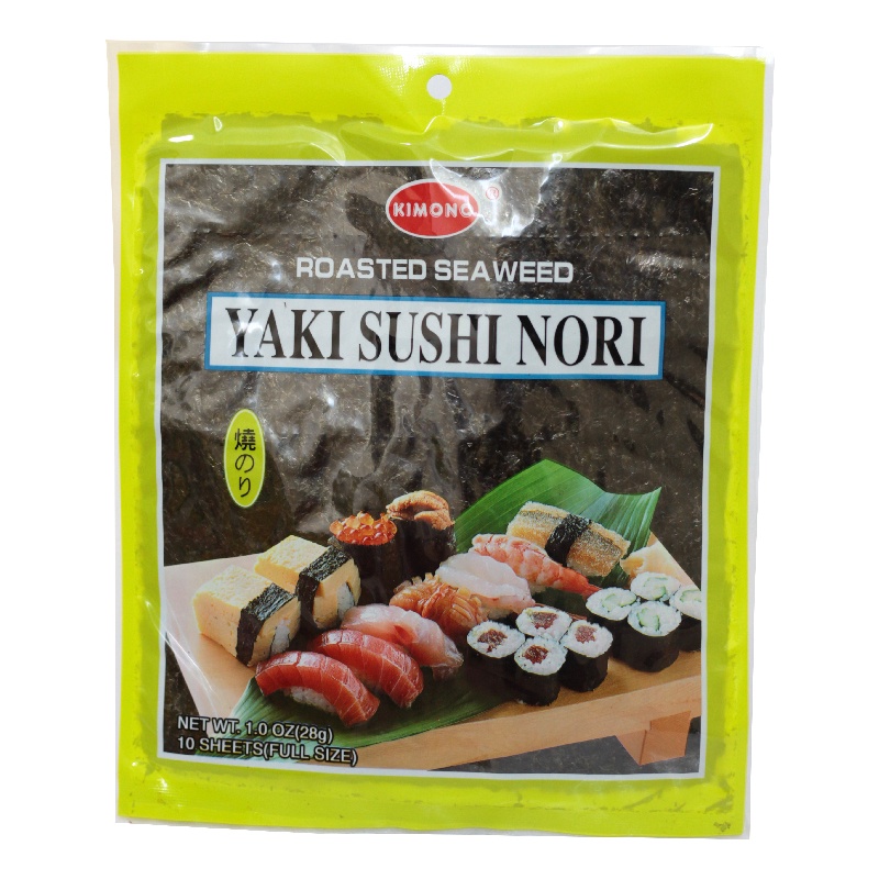 

Kimono Yaki Sushi Nori 28Gr