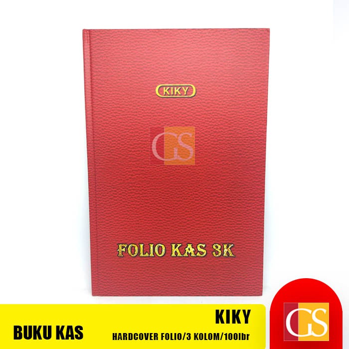 

BUKU KAS FOLIO 3 KOLOM KIKY HARDCOVER