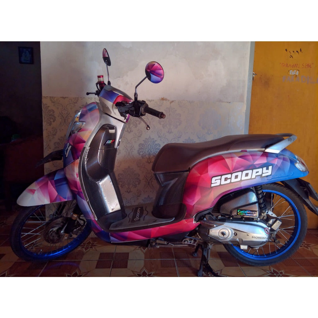 DECAL SCOOPY II STIKER SCOOPY FULL BODI BISA REQUEST
