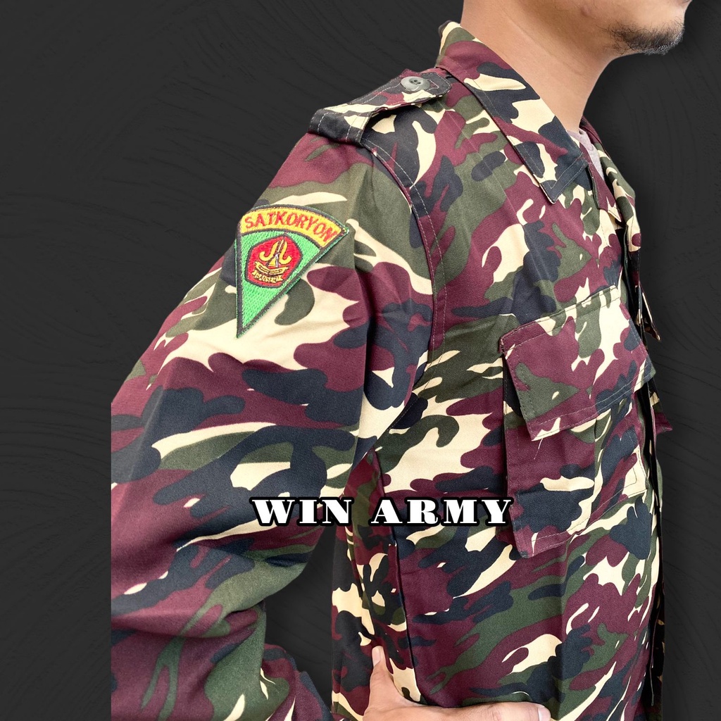 SERAGAM PDL BANSER TWILL &amp; BAHAN PREMIUM ANTI AIR
