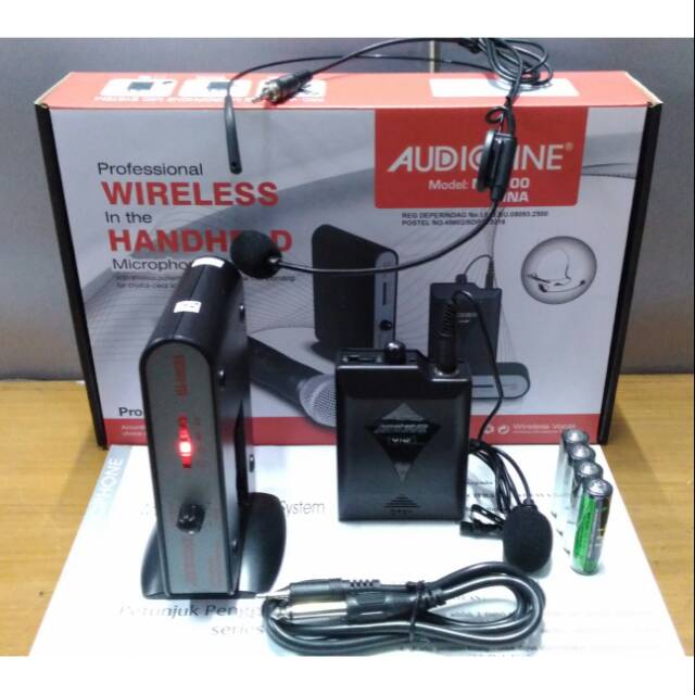 MIC KLIP ON HANDSET MIC BANDO AUDIOLINE MA 200 INA