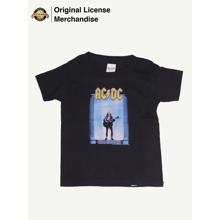 Kaos Baju Kid Anak Laki Perempuan Katun Import ACDC Who Made Who Youth