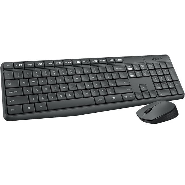 Logitech Wireless Mouse Keyboard MK235 / Combo / MK 235