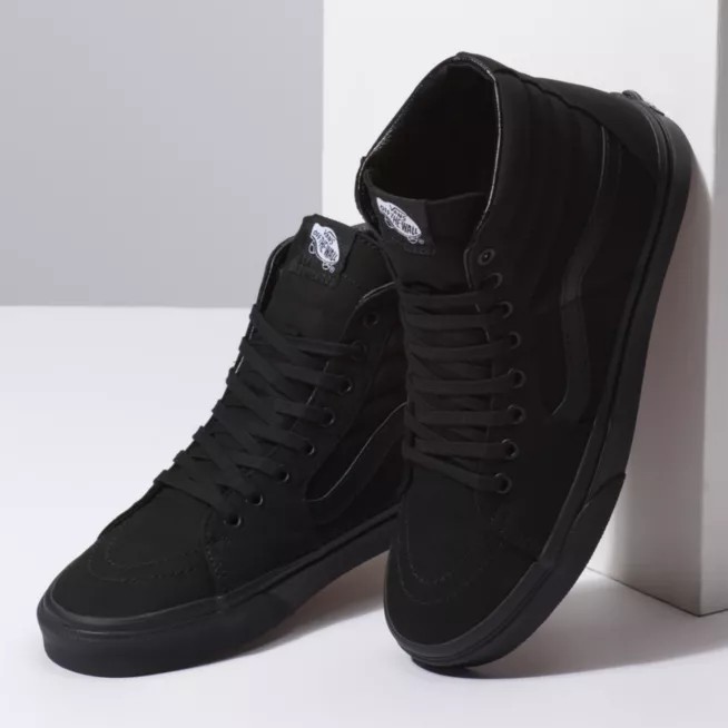 BEST SELLER Sepatu Vans Sepatu Sneakers SK 8 Full Black