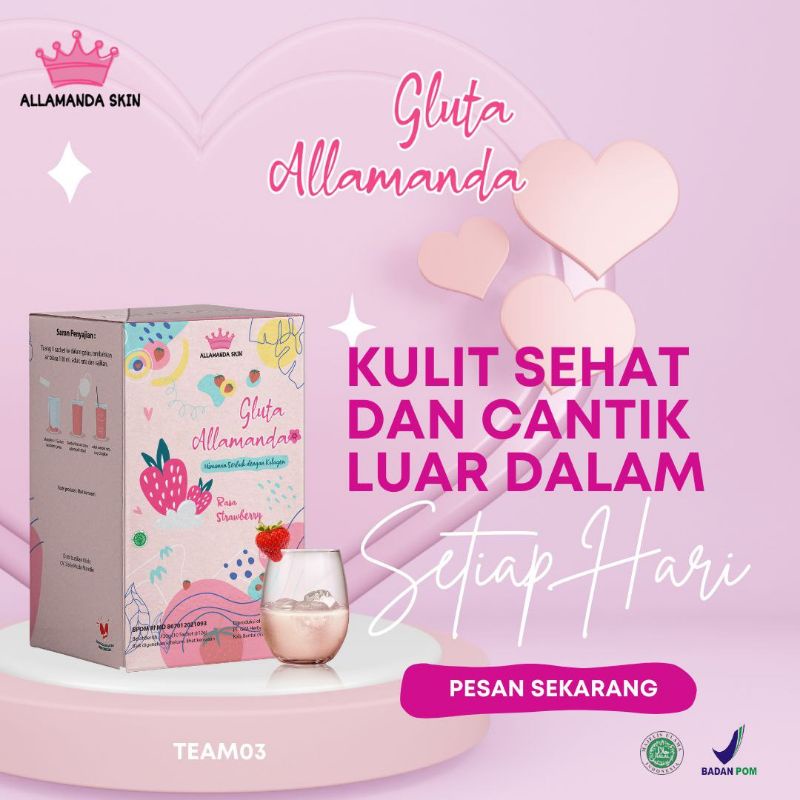 [COD/FREE ONGKIR] BPOM Collagen Drink - Gluta Allamanda - Minuman kecantikan - Minuman Collagen