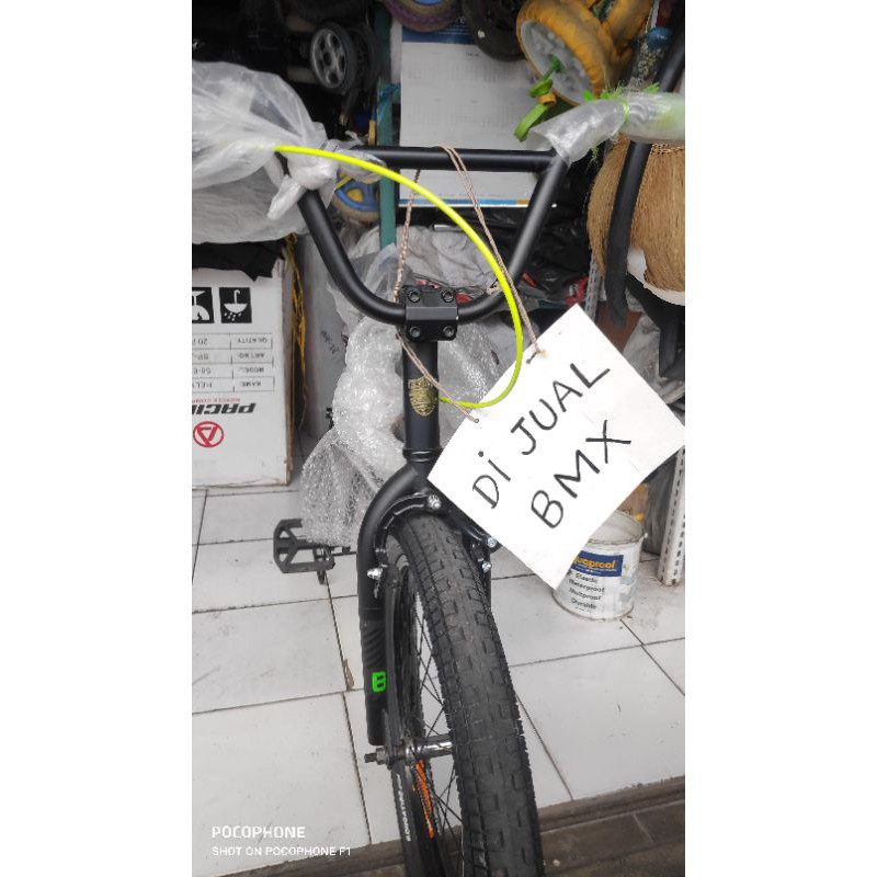 Khe Bikes BMX Barcode Green
