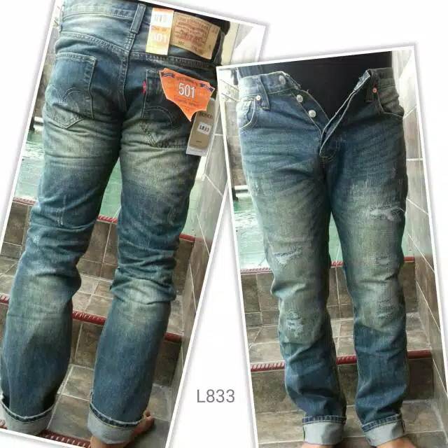 CELANA JEANS LEVI'S PRIA SPORTY ORIGINAL IMPORT USA 501