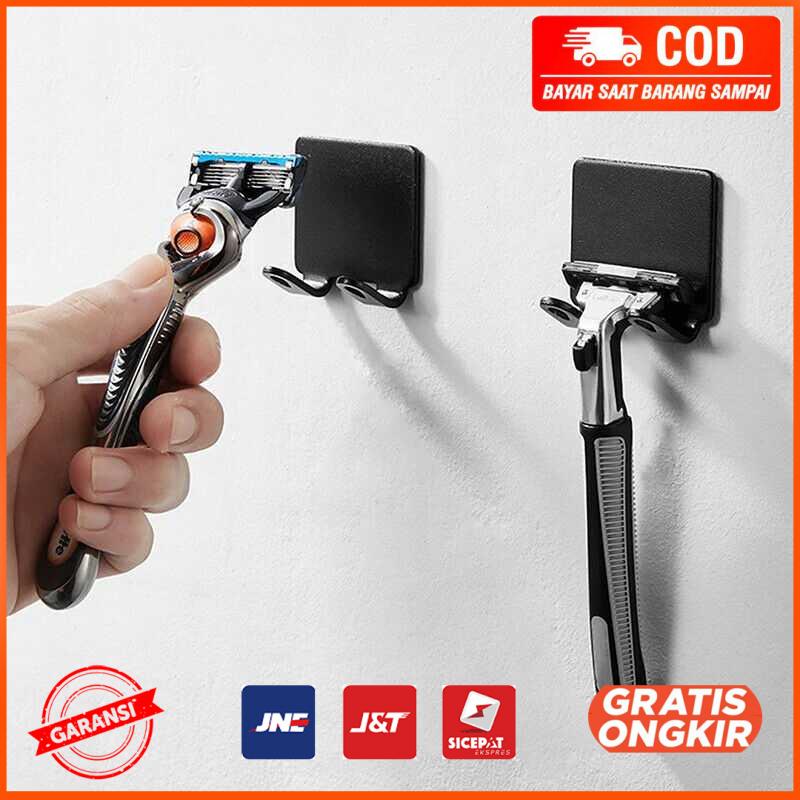 Gantungan Dinding Kapstok Hook Hanger Aluminium