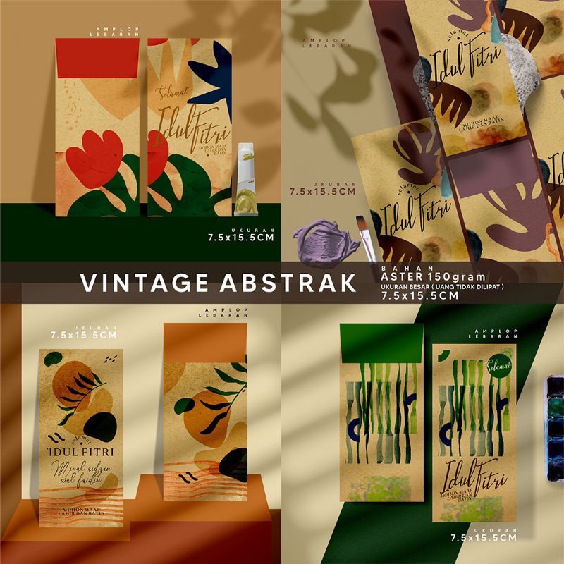 

Amplop Lebaran Vintage isi 20pcs - Ukuran Uang Tidak Dilipat