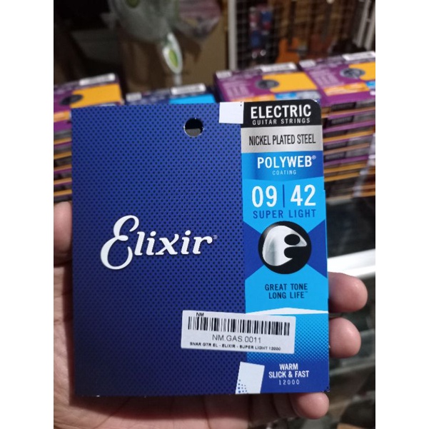 SENAR GITAR ELIXIR POLYWEB ORIGINAL 0,9