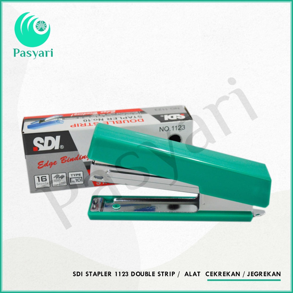 

Sdi Stapler 1123 Double Strip Alat Cekrekan Jegrekan