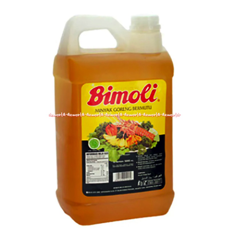 Bimoli Minyak Goreng 5L Bimo Li Migor Bermutu Kemasan Derigent Bimolli 5 Litter Jerigen Derigen Bimmoli