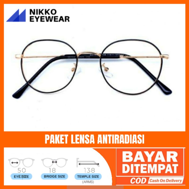 Frame Kacamata CLSE, Gratis Lensa Minus, Kacamata Antiradiasi, Kacamata Baca, Kacamata Korea