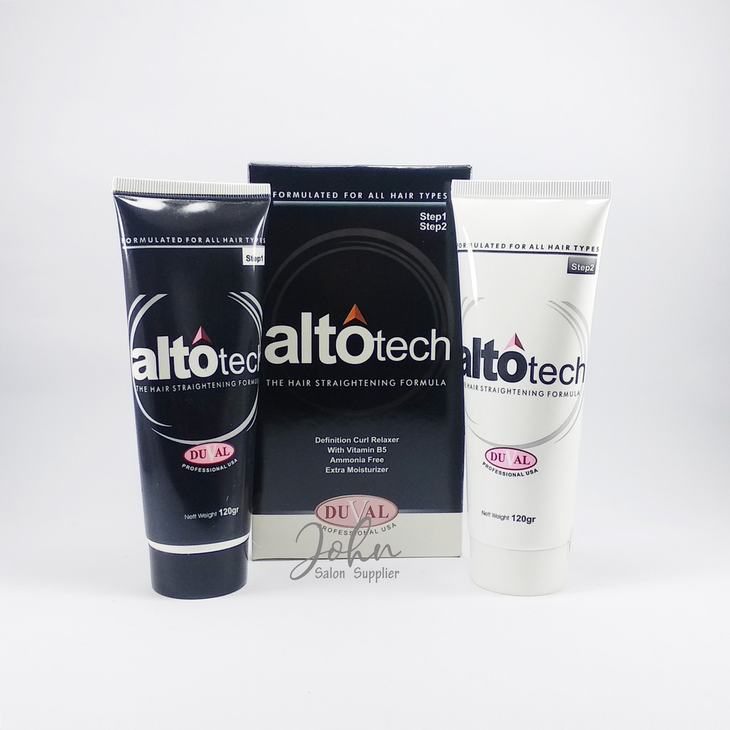 DUVAL ALTO TECH Hair Straightening Formula 120 gr | Obat Pelurus Rambut Smoothing Rebonding