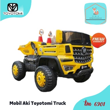 Mainan Anak Mobil Aki Toyotomi TM 6901 Jeep Truck By Family
